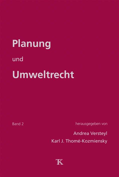 umweltrecht th ringen textsammlung band 2 Kindle Editon